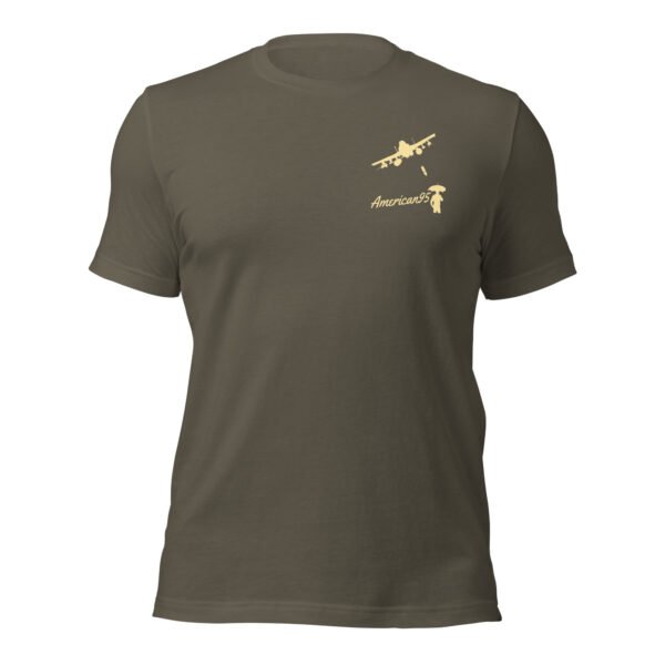 Unisex Staple T Shirt Army Front 661d360c42789.jpg